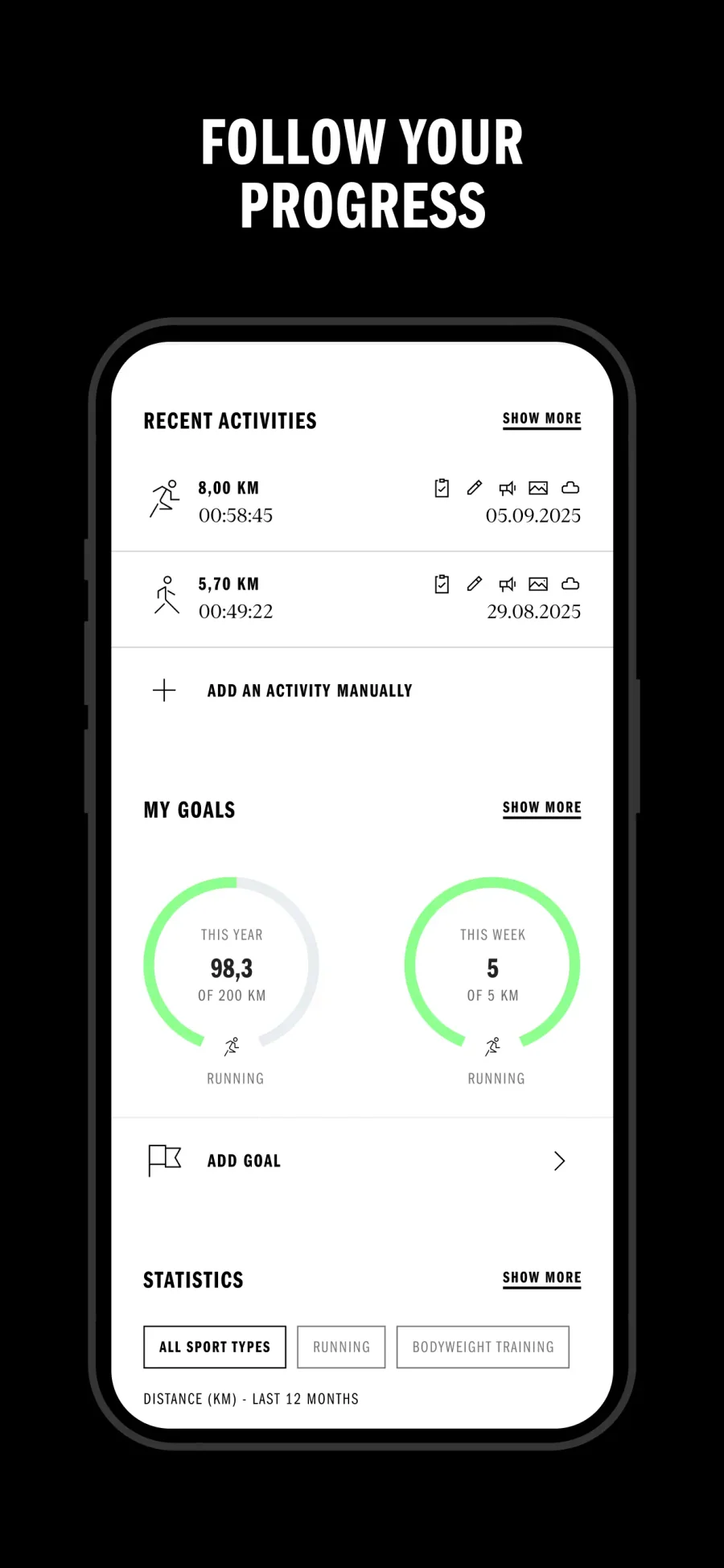 adidas Running: plnění osobních cílů