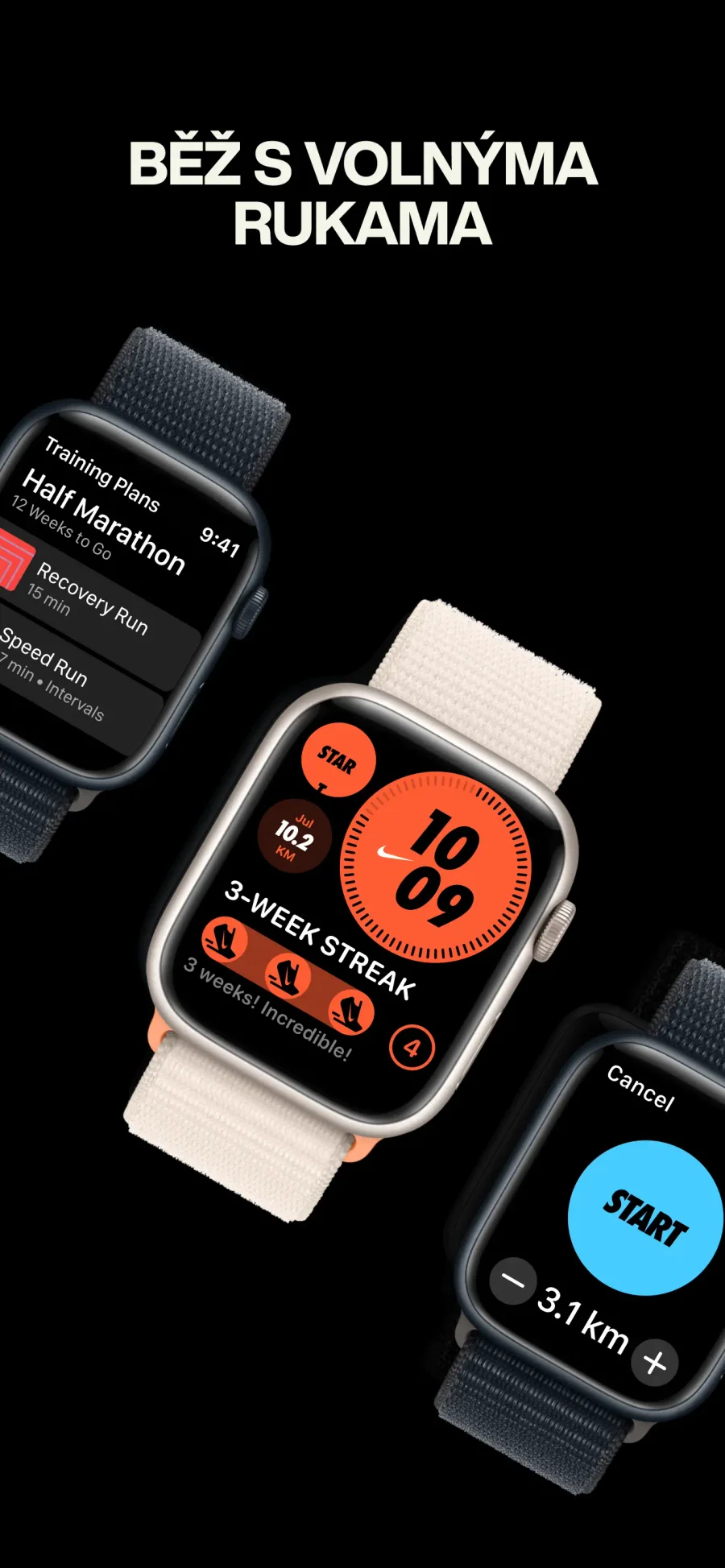 Nike Run Club: běh s Apple Watch