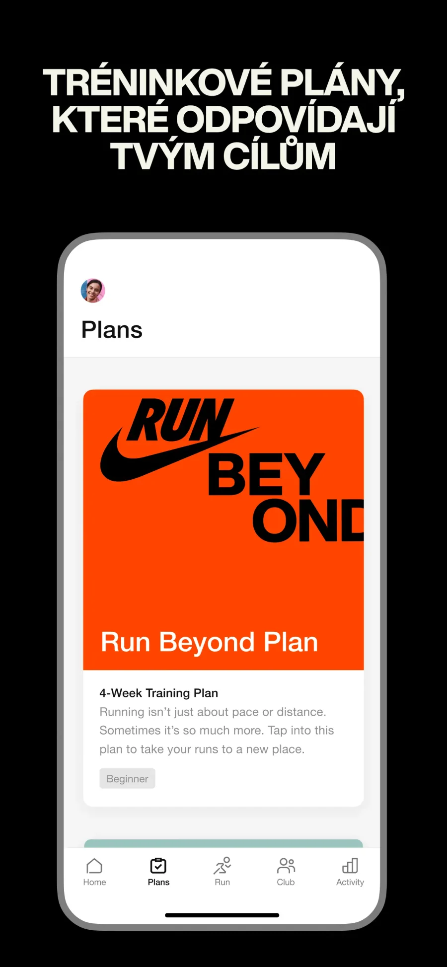 Nike Run Club: běžecké tréninkové plány