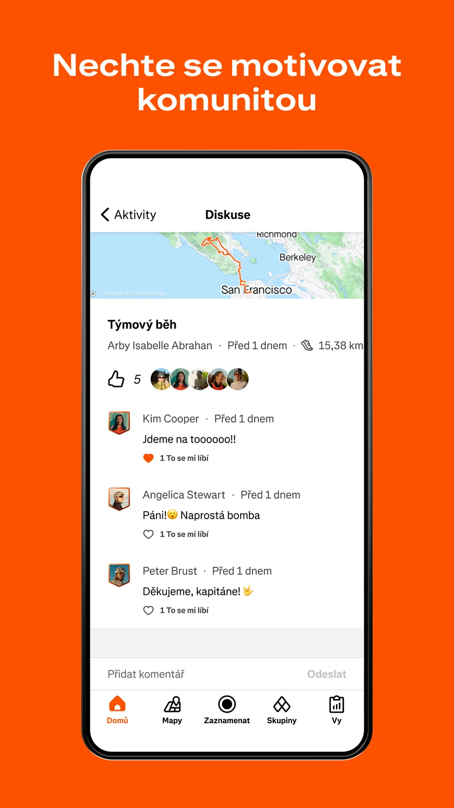 Strava: sportovní komunity