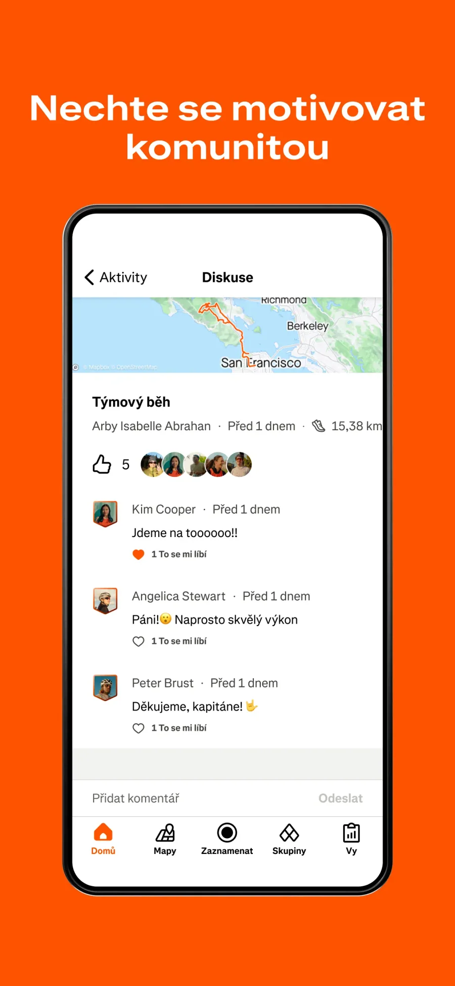 Strava: sportovní komunity