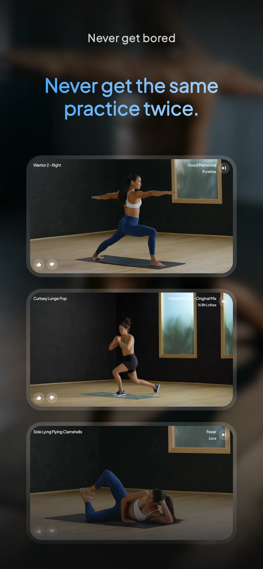 Yoga | Down Dog: videolekce různých stylů