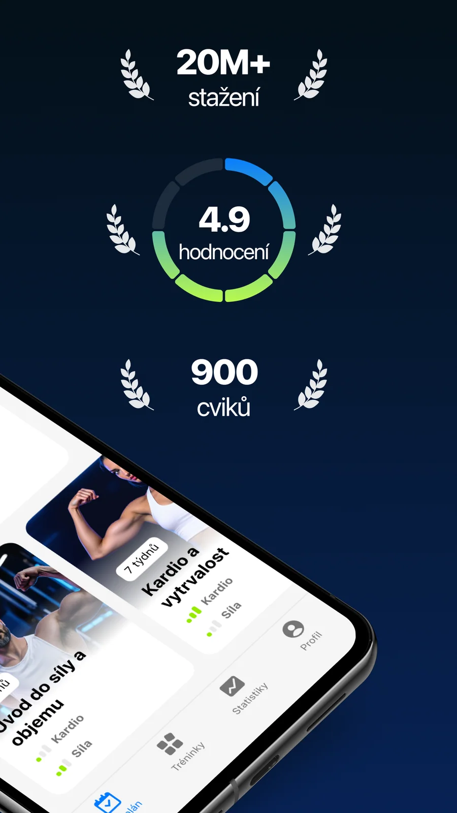 Fitify: ukázka cvičebního programu