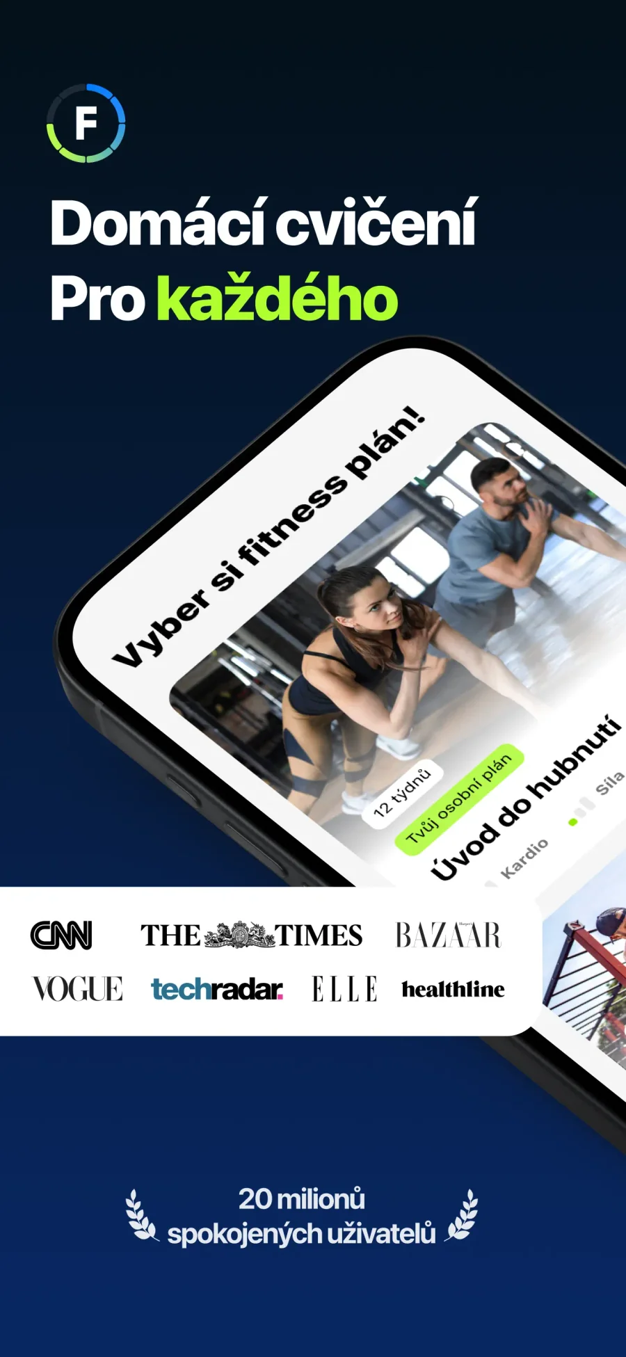 Fitify: výběr fitness plánu