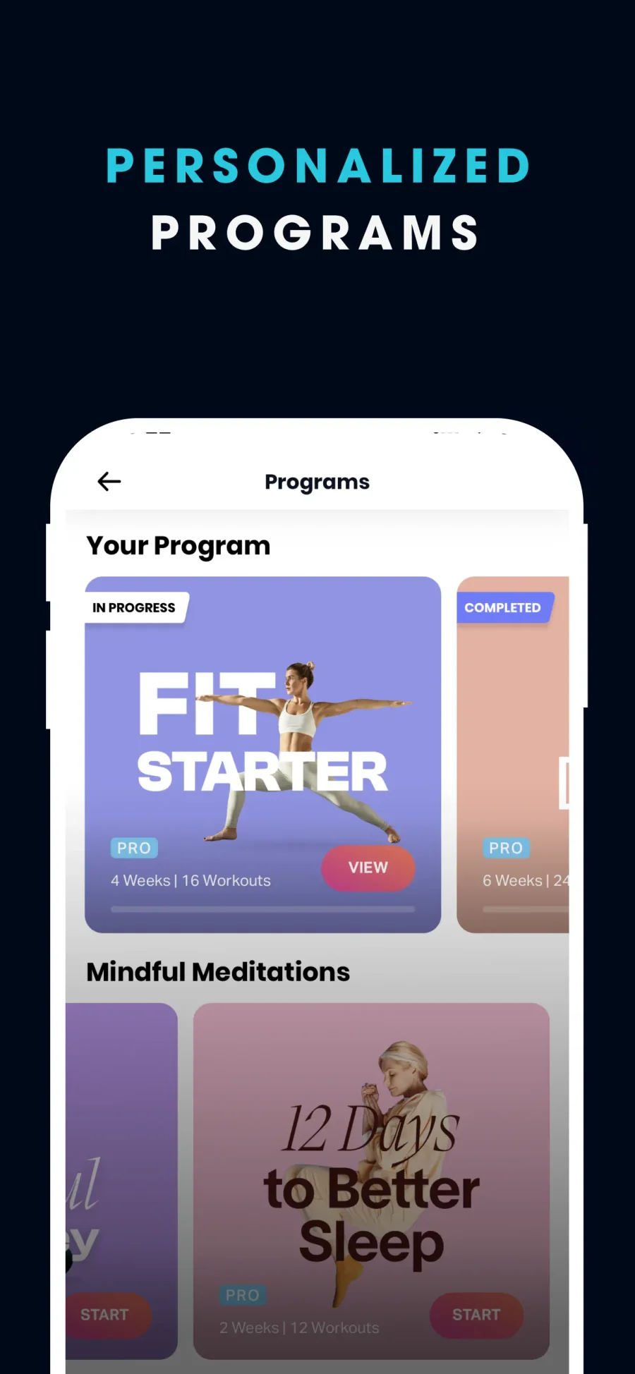 FitOn: tréninkové programy