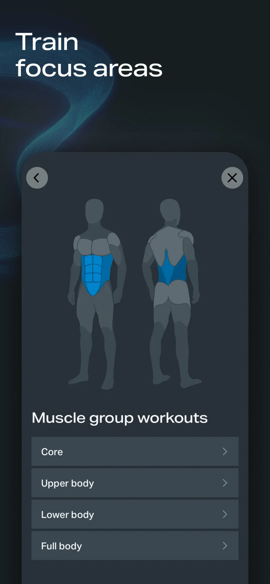 Freeletics: zaměření na svalové partie