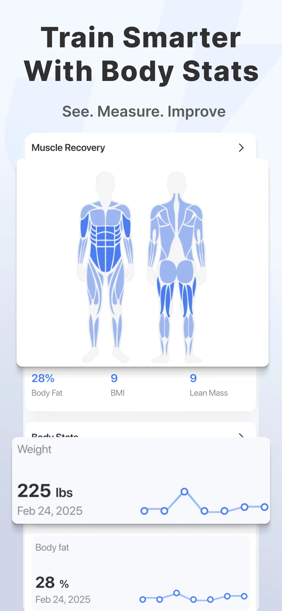 JEFIT: tělesné rozměry a regenerace