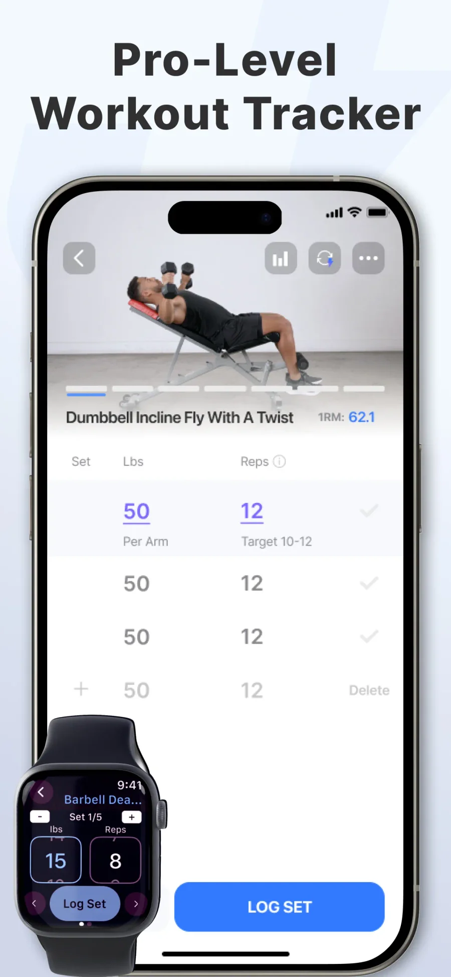 JEFIT: zápis cviku a sérií