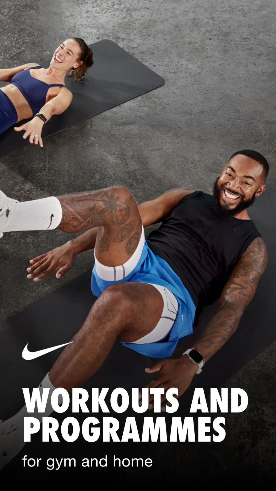 Nike Training Club: cvičení doma i v posilovně