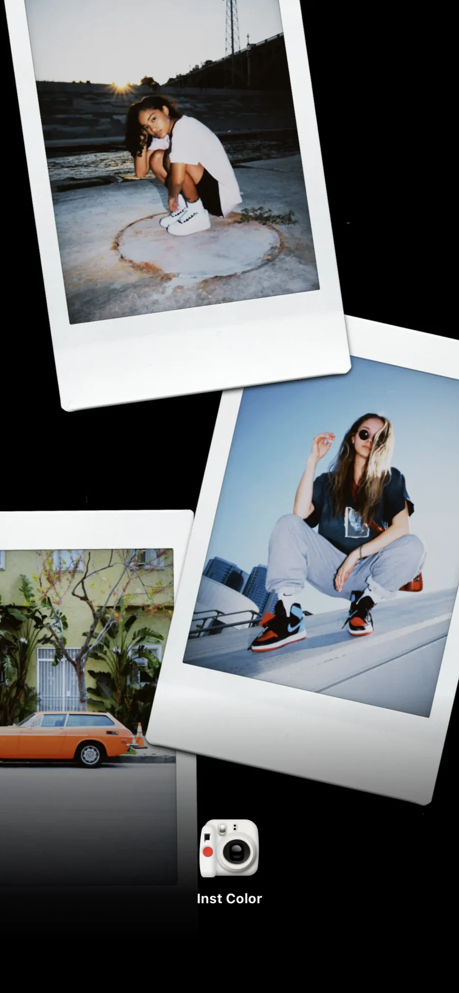 Dazz Cam: vzhled instantní fotografie