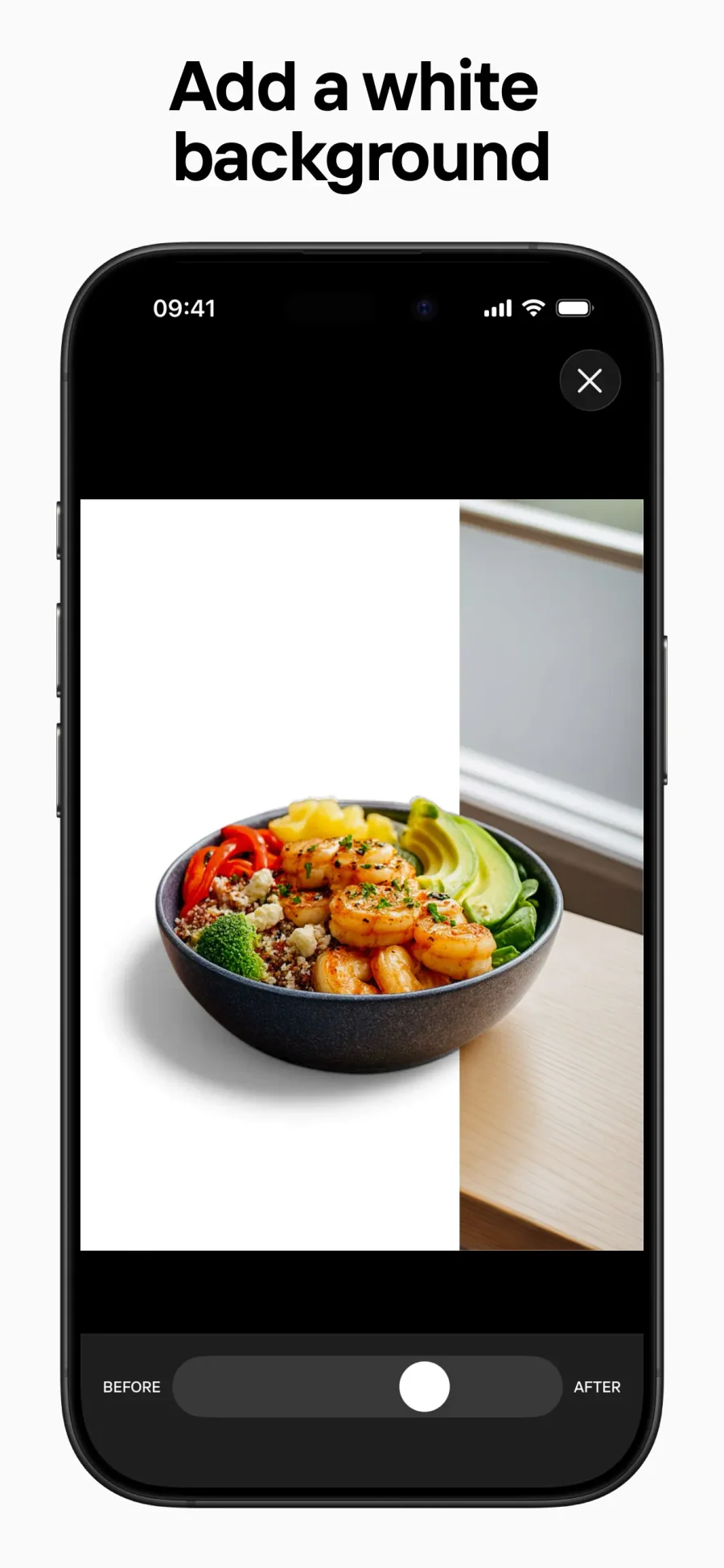 Photoroom: bílé produktové pozadí