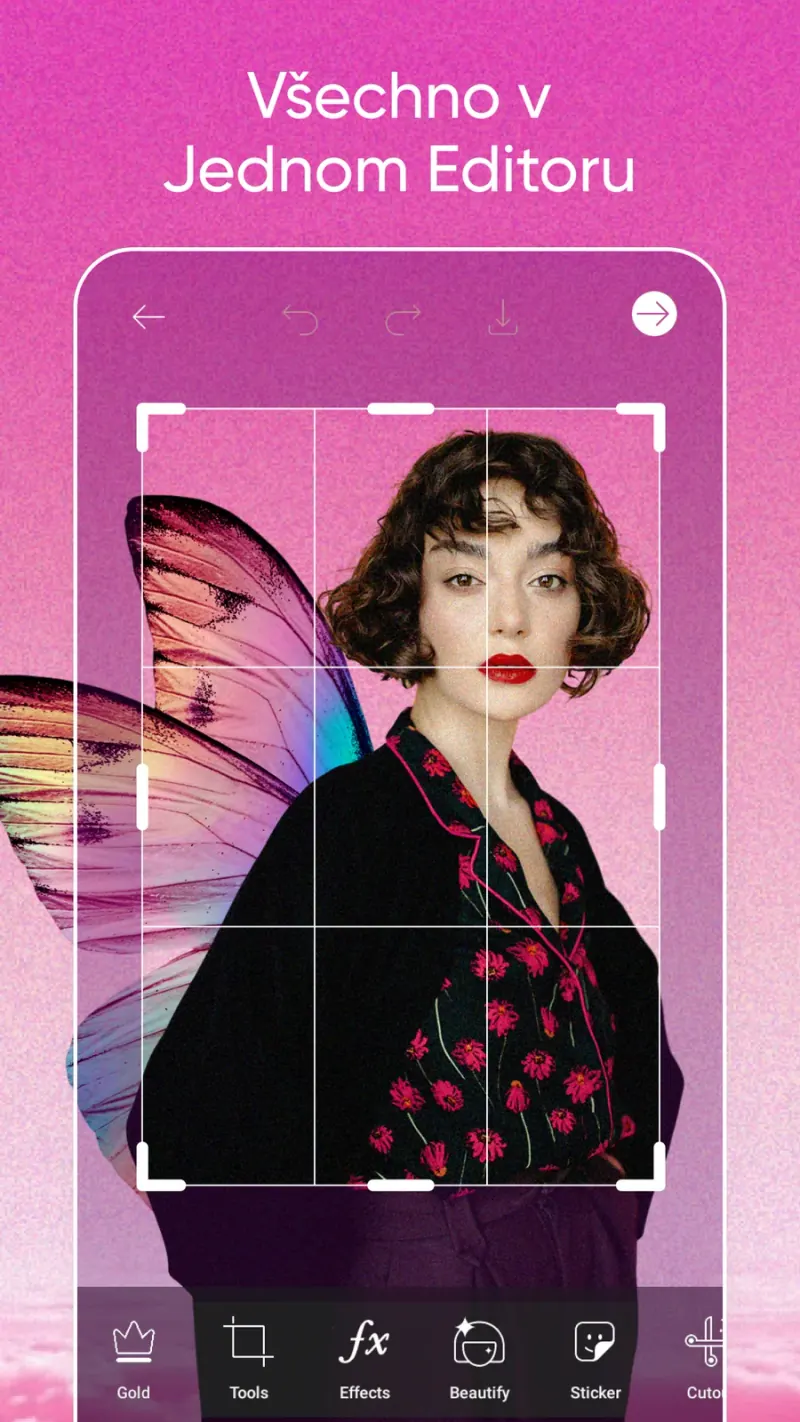 Picsart: nástroje fotografického editoru