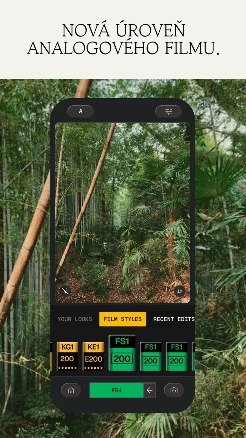 Snapseed: filmové styly a analogový vzhled