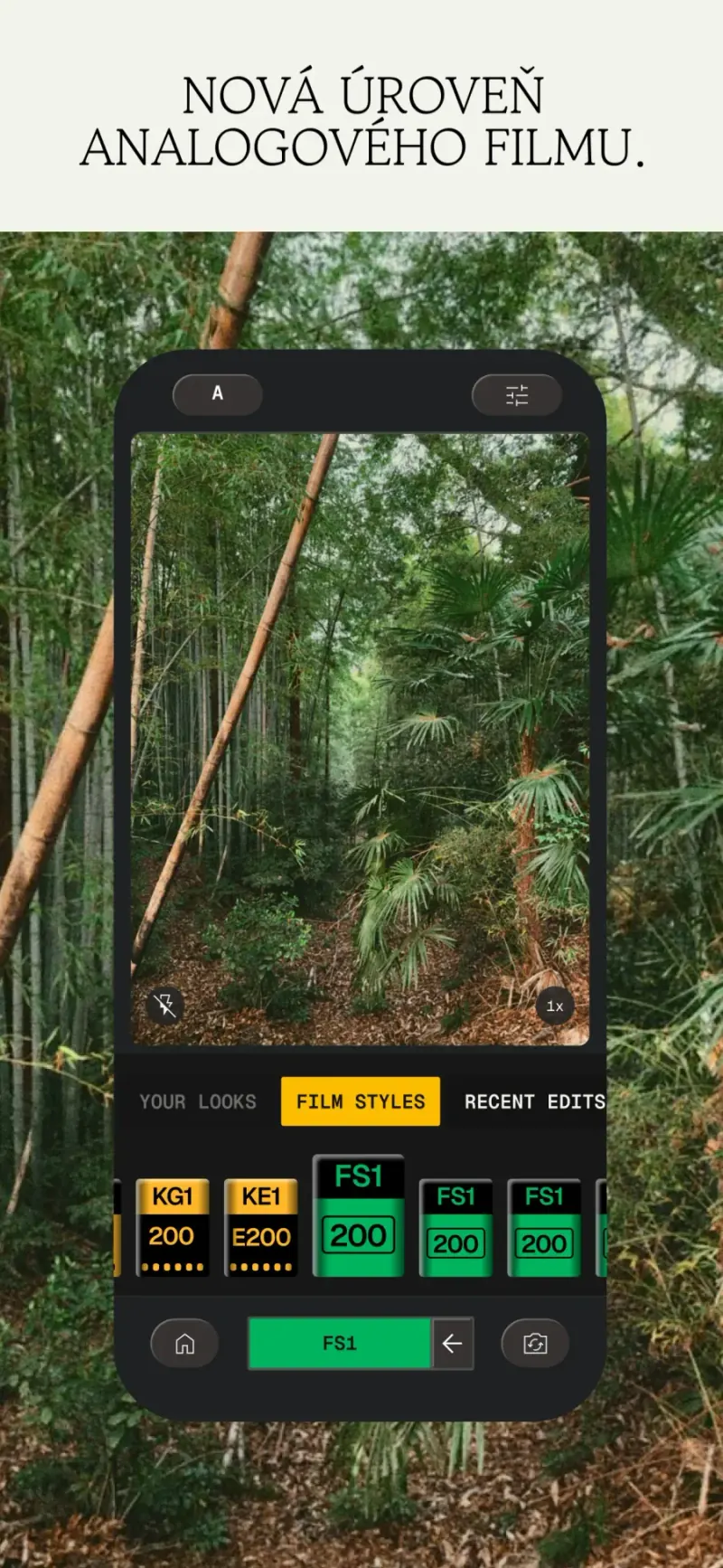 Snapseed: filmové styly a analogový vzhled