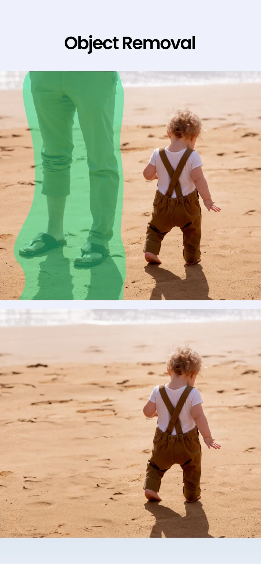 TouchRetouch: odstranění rušivého objektu