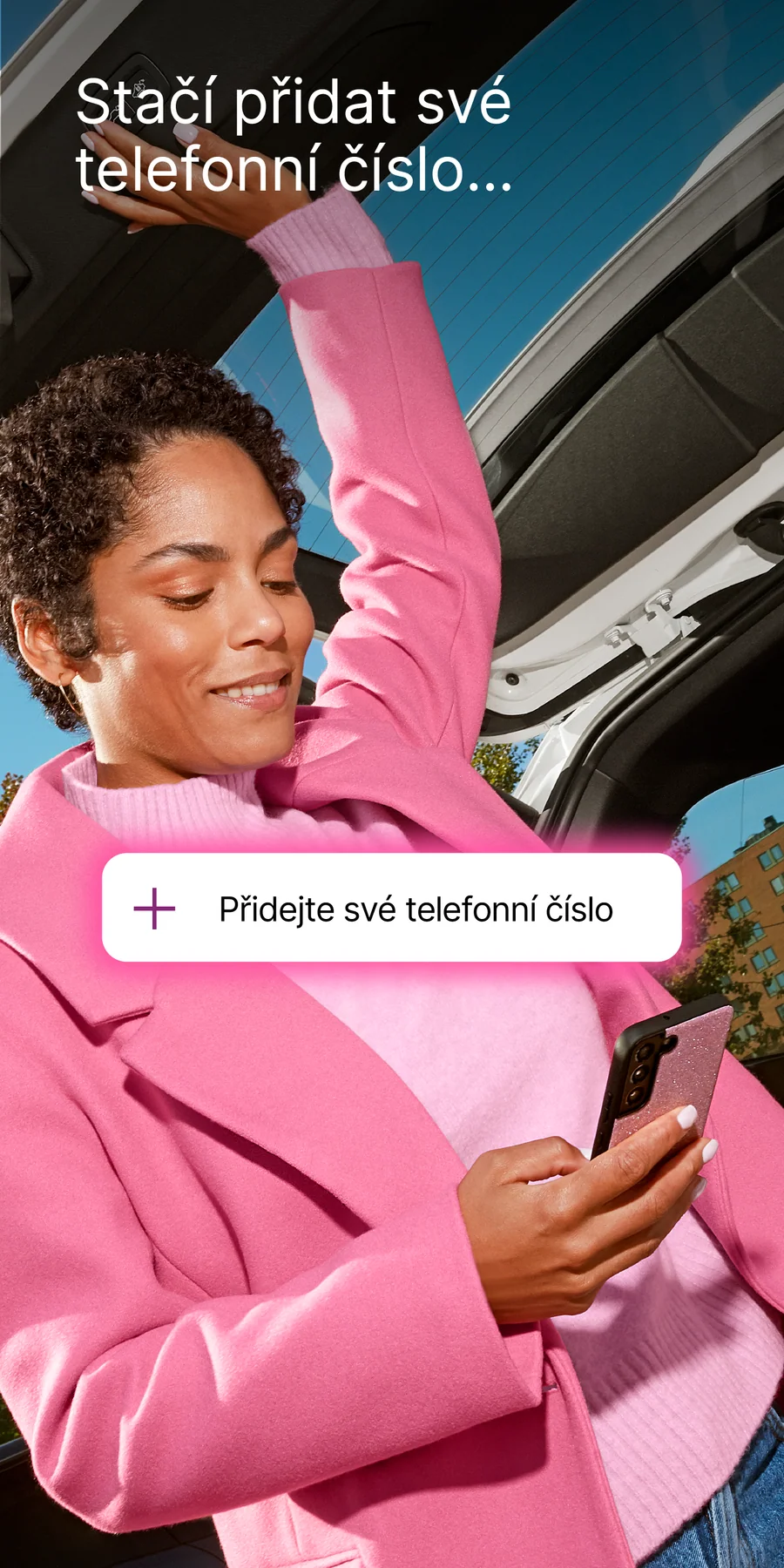 EasyPark: registrace telefonního čísla