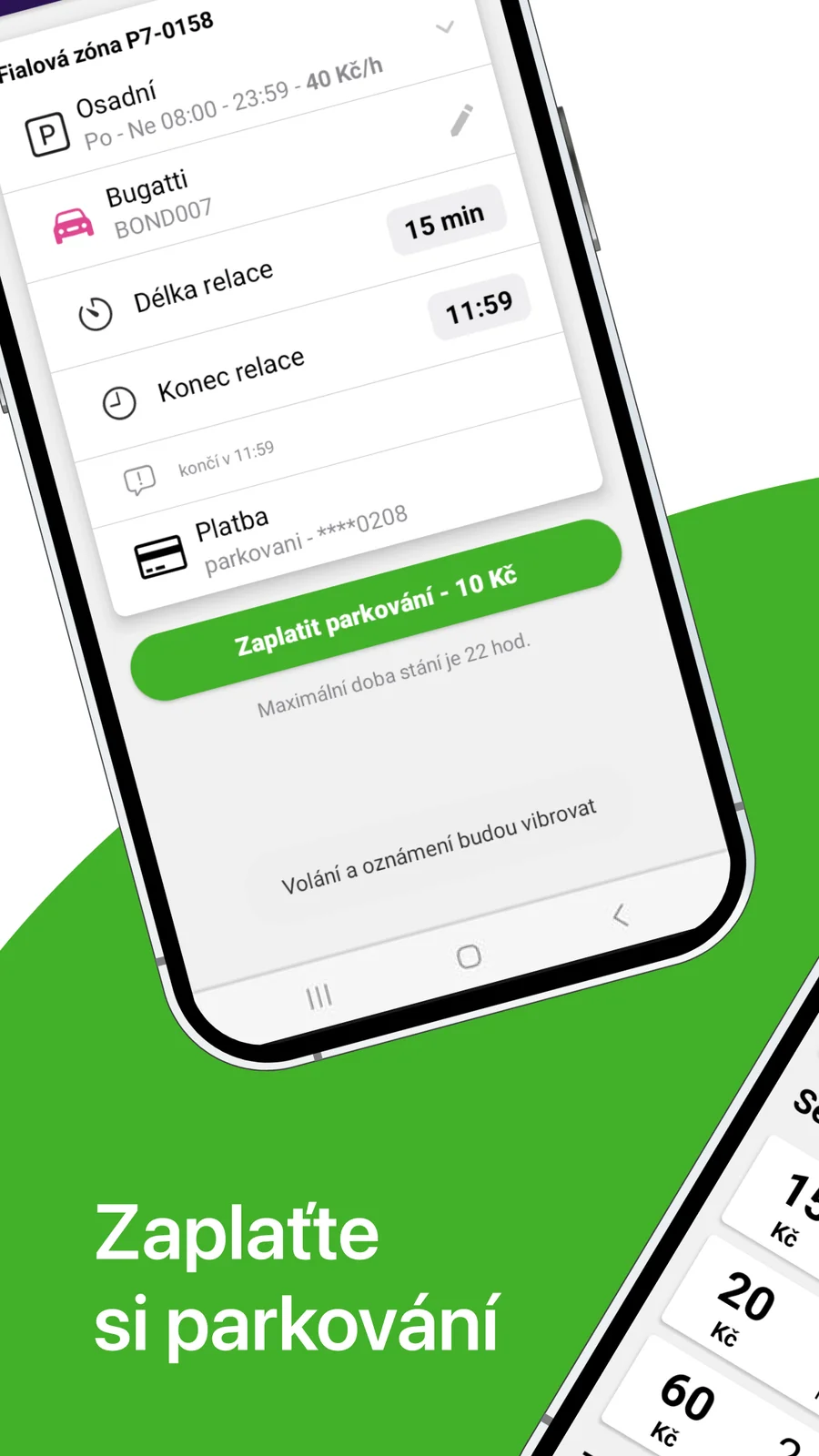 PID Lítačka: nákup parkování v zóně