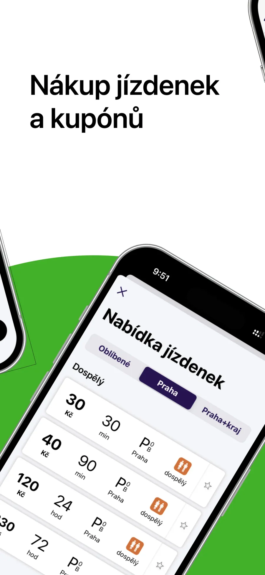 PID Lítačka: nabídka jízdenek a kuponů