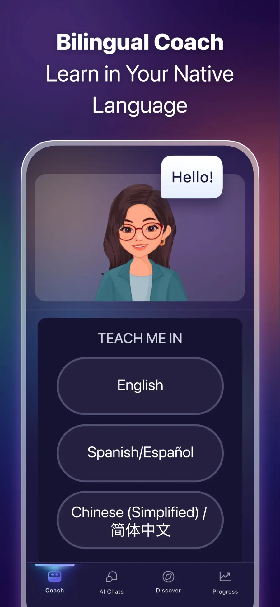 ELSA Speak: jazyk podpory AI lektora
