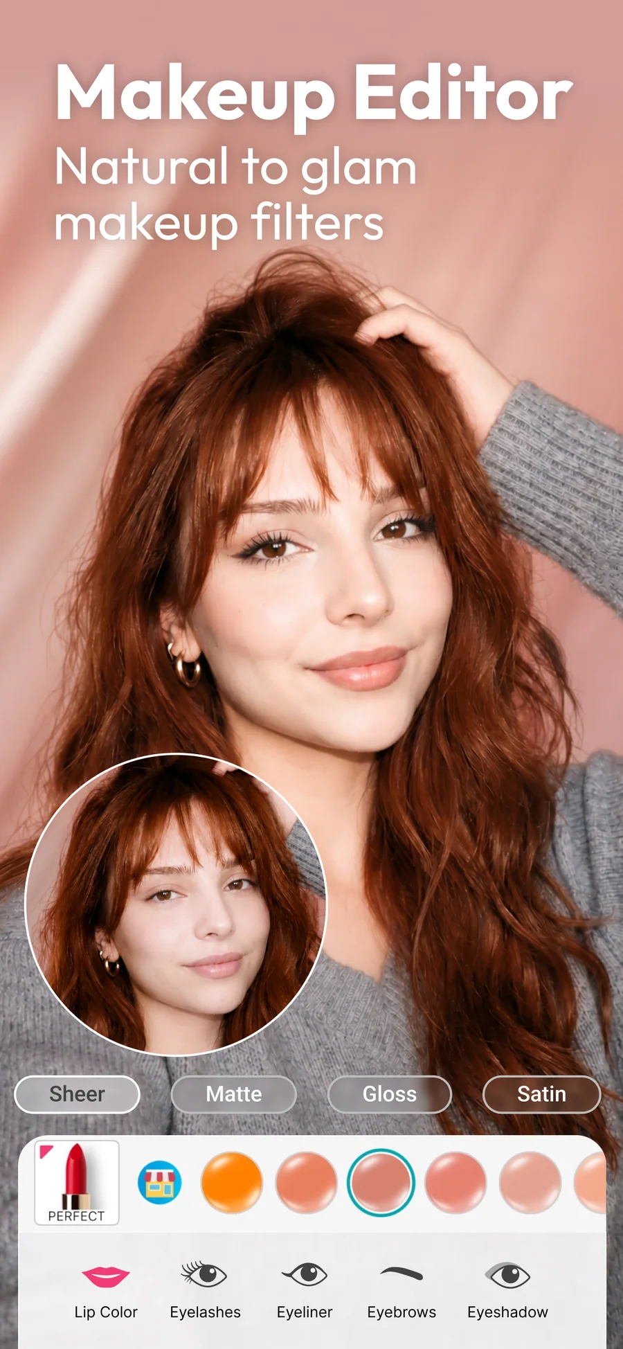 YouCam Makeup: virtuální líčení