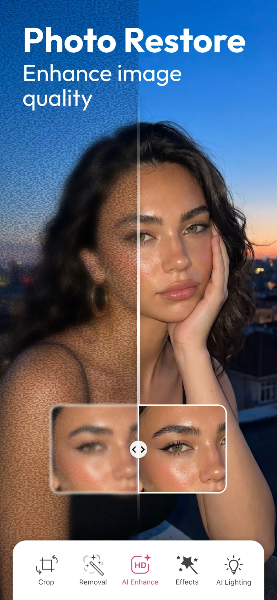 YouCam Makeup: obnova fotografie